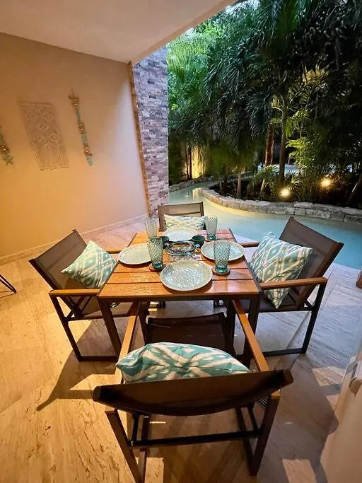 Cozy Loft With Poolside Terrace Apartment Playa del Carmen Mexico