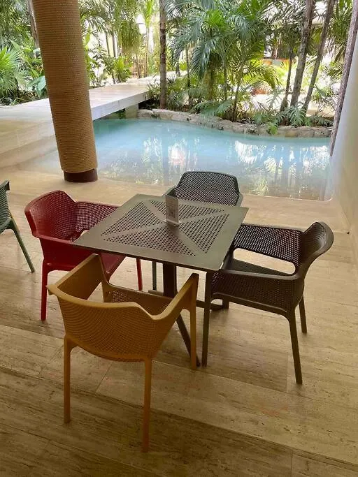 Cozy Loft With Poolside Terrace Apartment Playa del Carmen