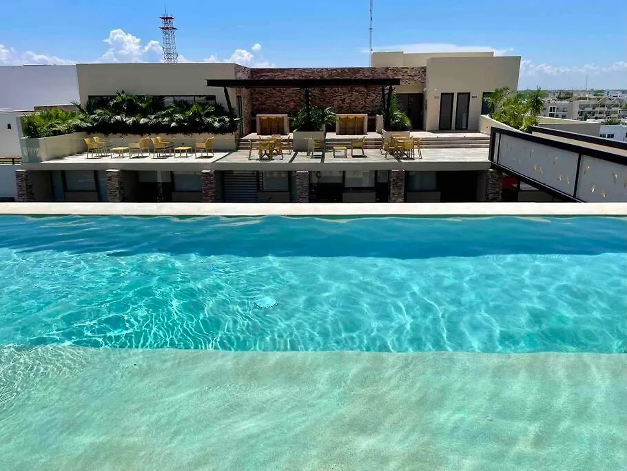 Cozy Loft With Poolside Terrace Apartment Playa del Carmen 0*,
